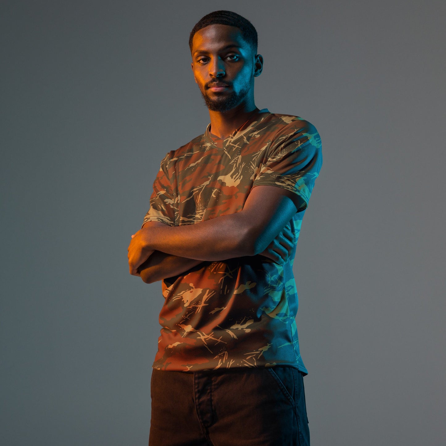 South African SWAPOL KOEVOET CAMO unisex sports jersey - Sports Jerseys