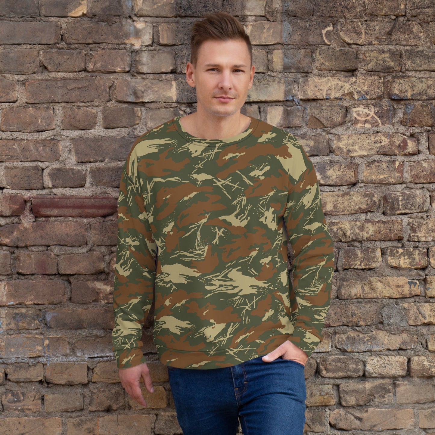 South African SWAPOL KOEVOET CAMO Unisex Sweatshirt - XS