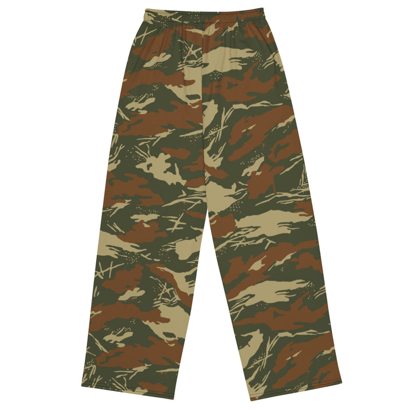 Koevoet SWAPOL South African CAMO Unisex Wide-Leg Leisure Pants - Pant