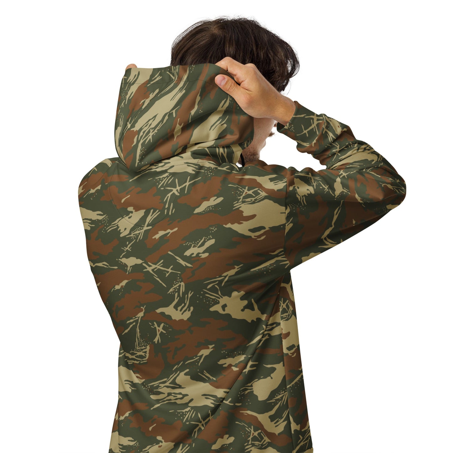 South African SWAPOL KOEVOET CAMO Unisex zip hoodie - Zip Hoodies
