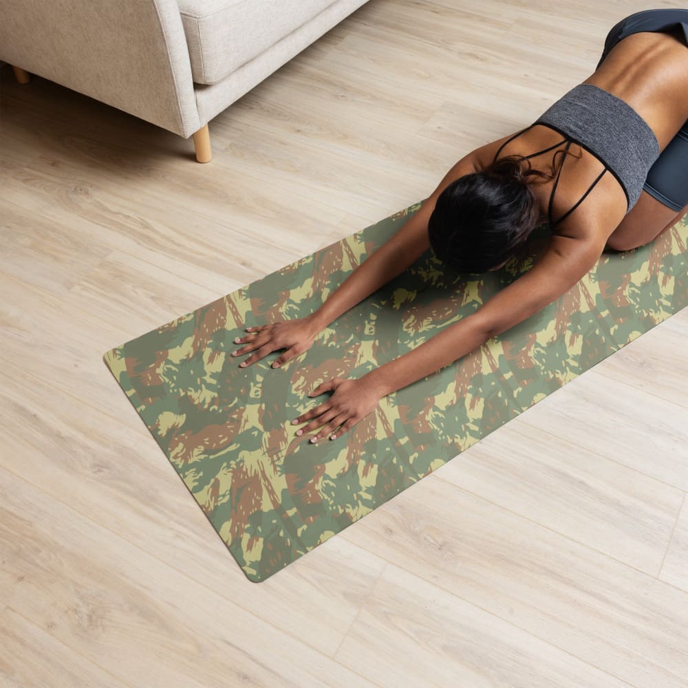 South African Transkei Dry Season CAMO Yoga mat