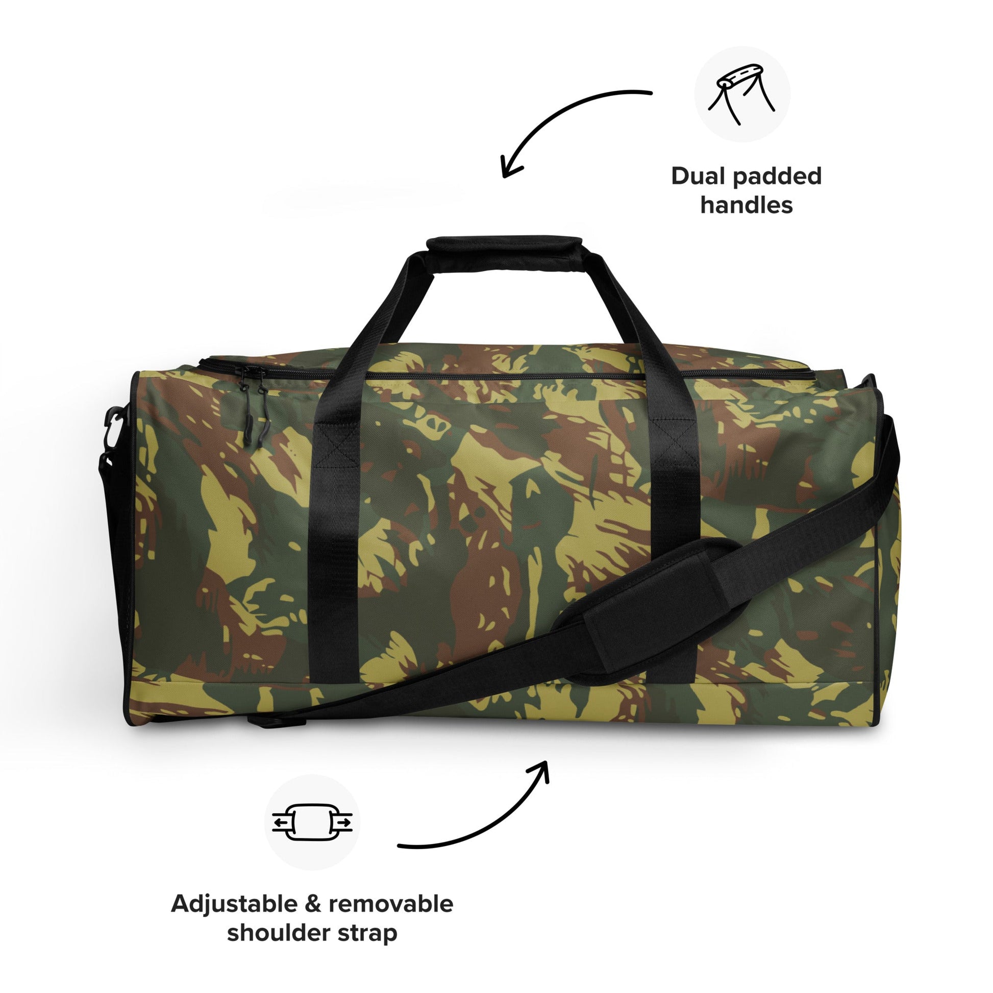 South African Transkei CAMO Duffle Bag