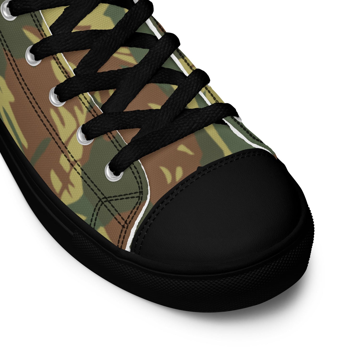 South African Transkei CAMO Mens High-Top Canvas Shoes
