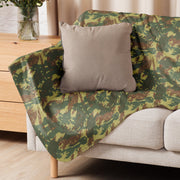 Brushstroke Transkei South African CAMO Sherpa Blanket