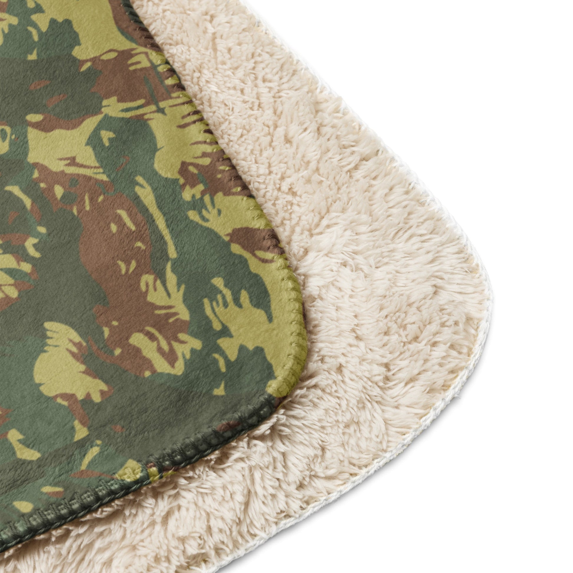 South African Transkei CAMO Sherpa Blanket