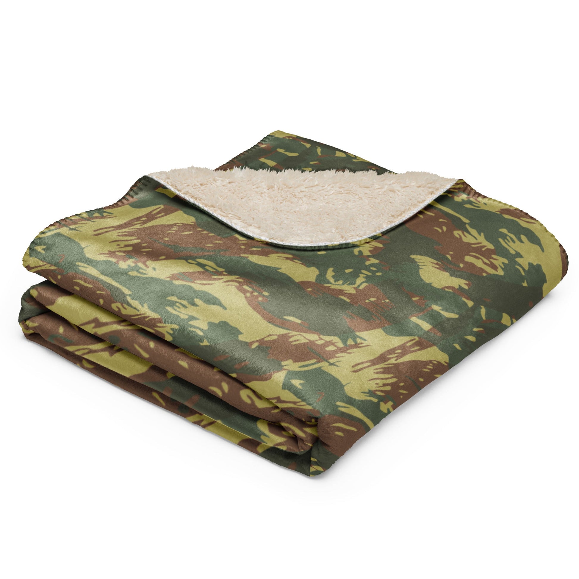 South African Transkei CAMO Sherpa Blanket