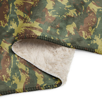 South African Transkei CAMO Sherpa Blanket