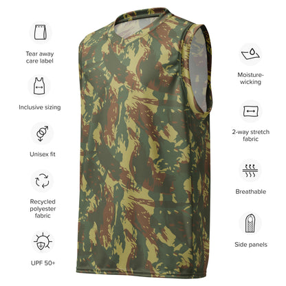 South African Transkei CAMO Unisex Basketball Jersey