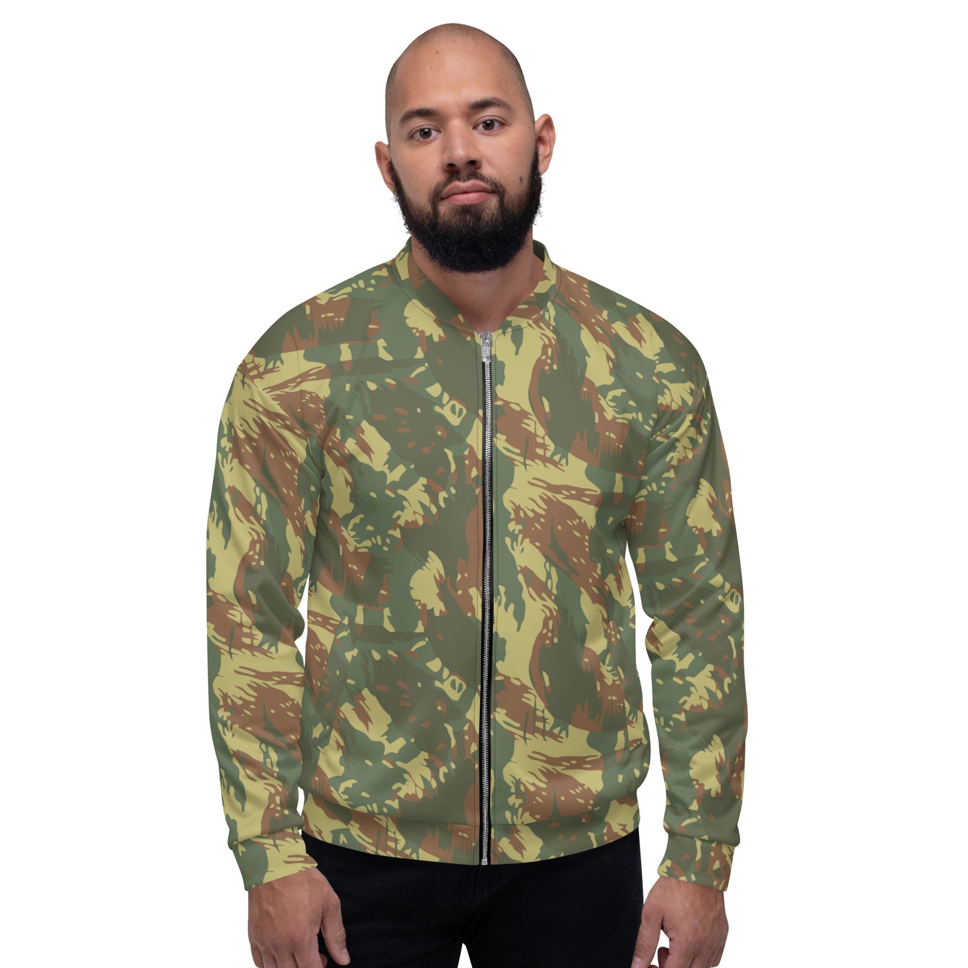 South African Transkei CAMO Unisex Bomber Jacket