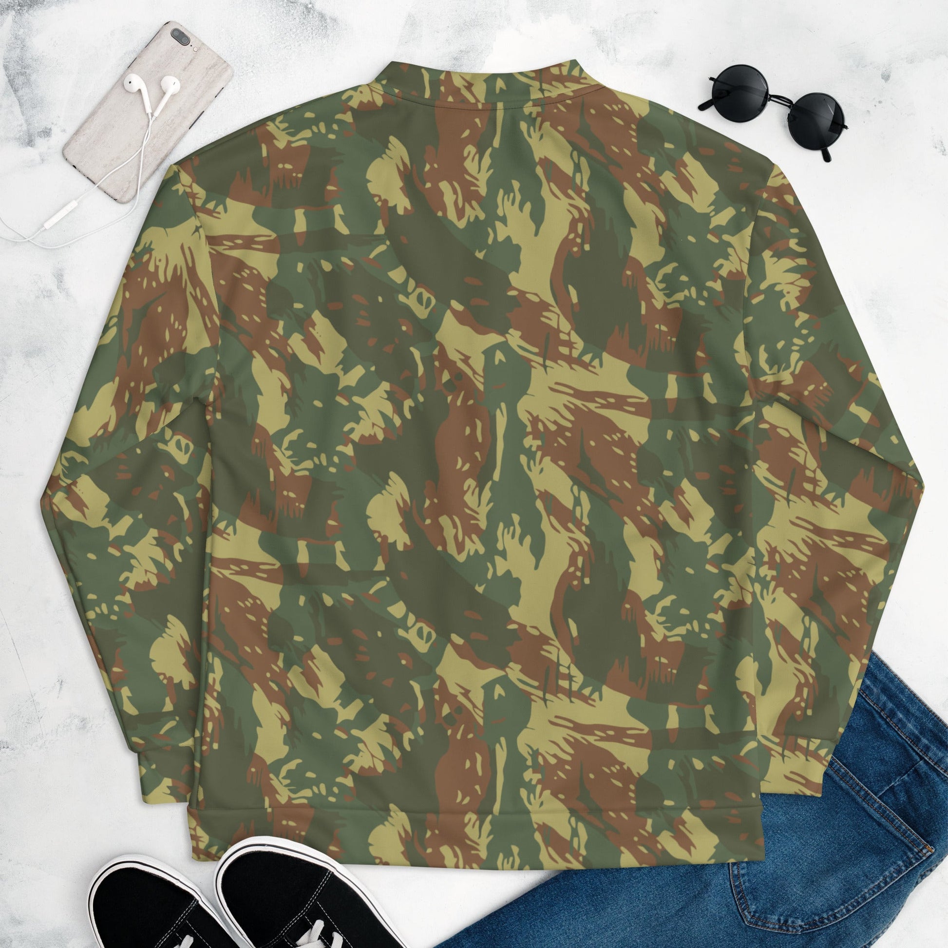 South African Transkei CAMO Unisex Bomber Jacket