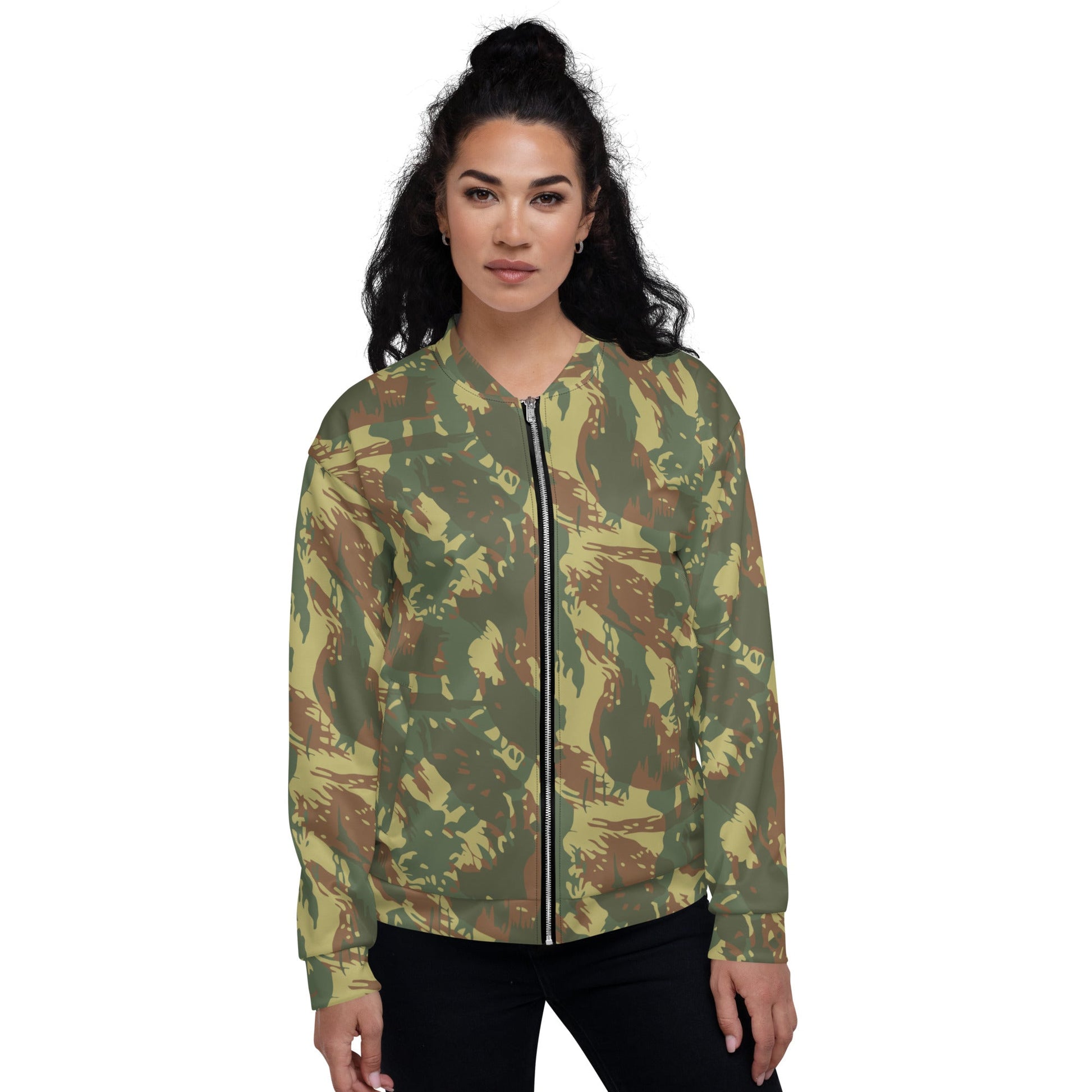 South African Transkei CAMO Unisex Bomber Jacket