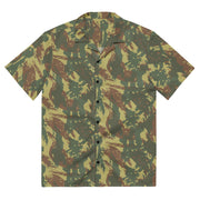 Brushstroke Transkei South African CAMO Unisex Short-Sleeve Button Shirt - 2XS - Button-Up