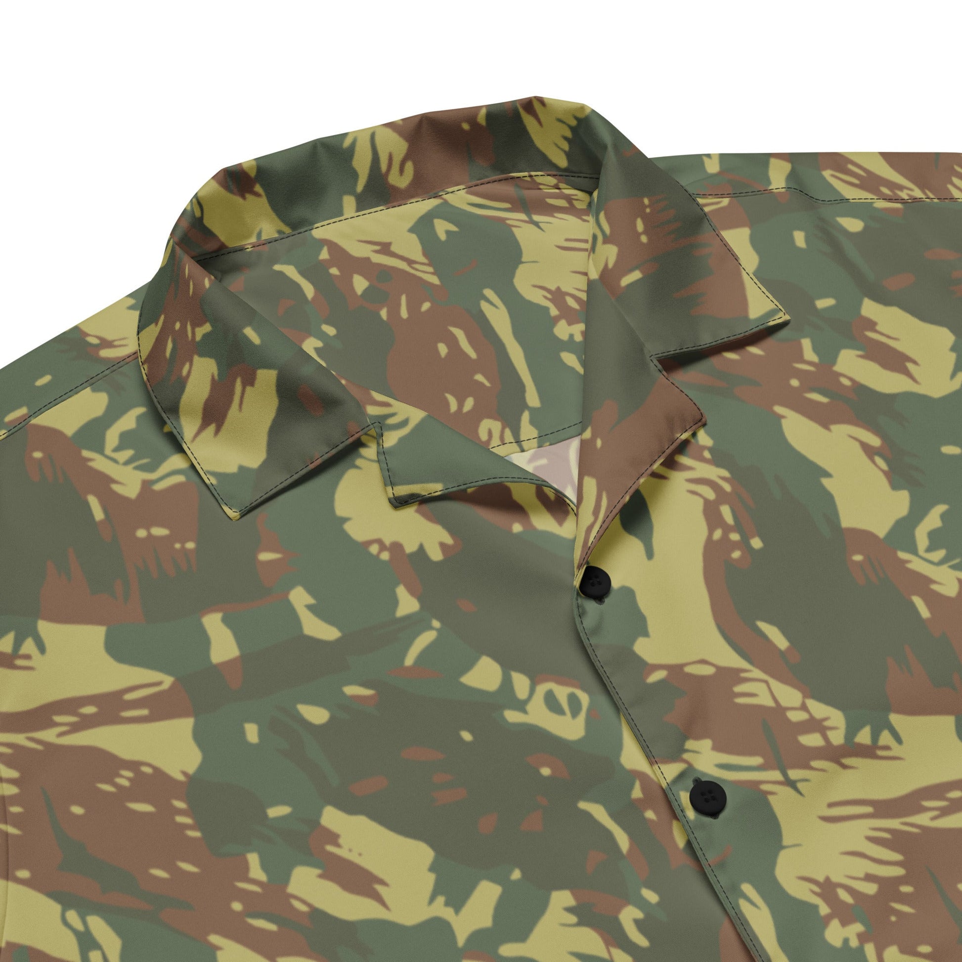 South African Transkei CAMO Unisex Short-Sleeve Button Shirt