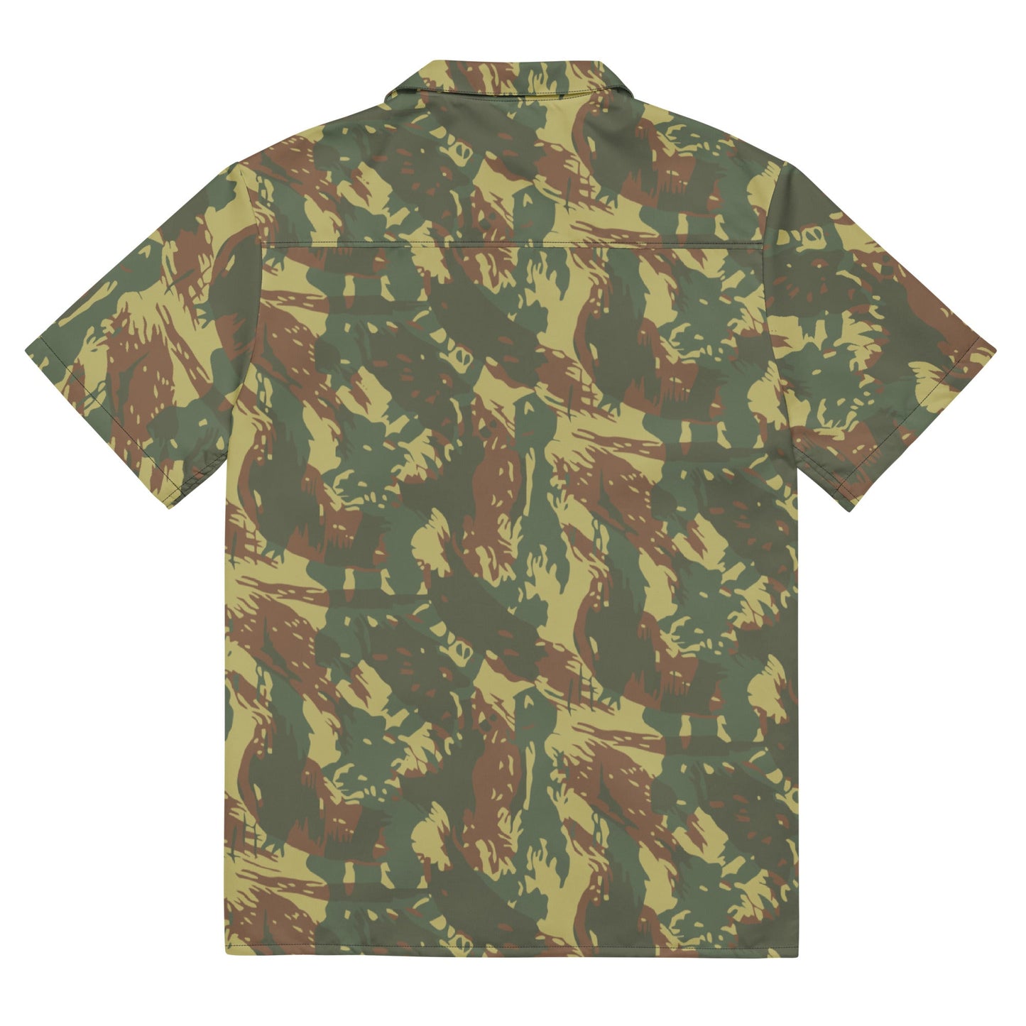 South African Transkei CAMO Unisex Short-Sleeve Button Shirt
