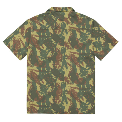 South African Transkei CAMO Unisex Short-Sleeve Button Shirt