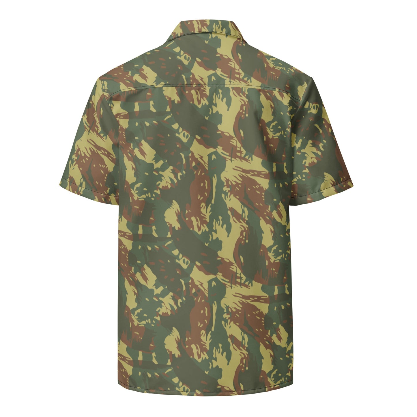 South African Transkei CAMO Unisex Short-Sleeve Button Shirt