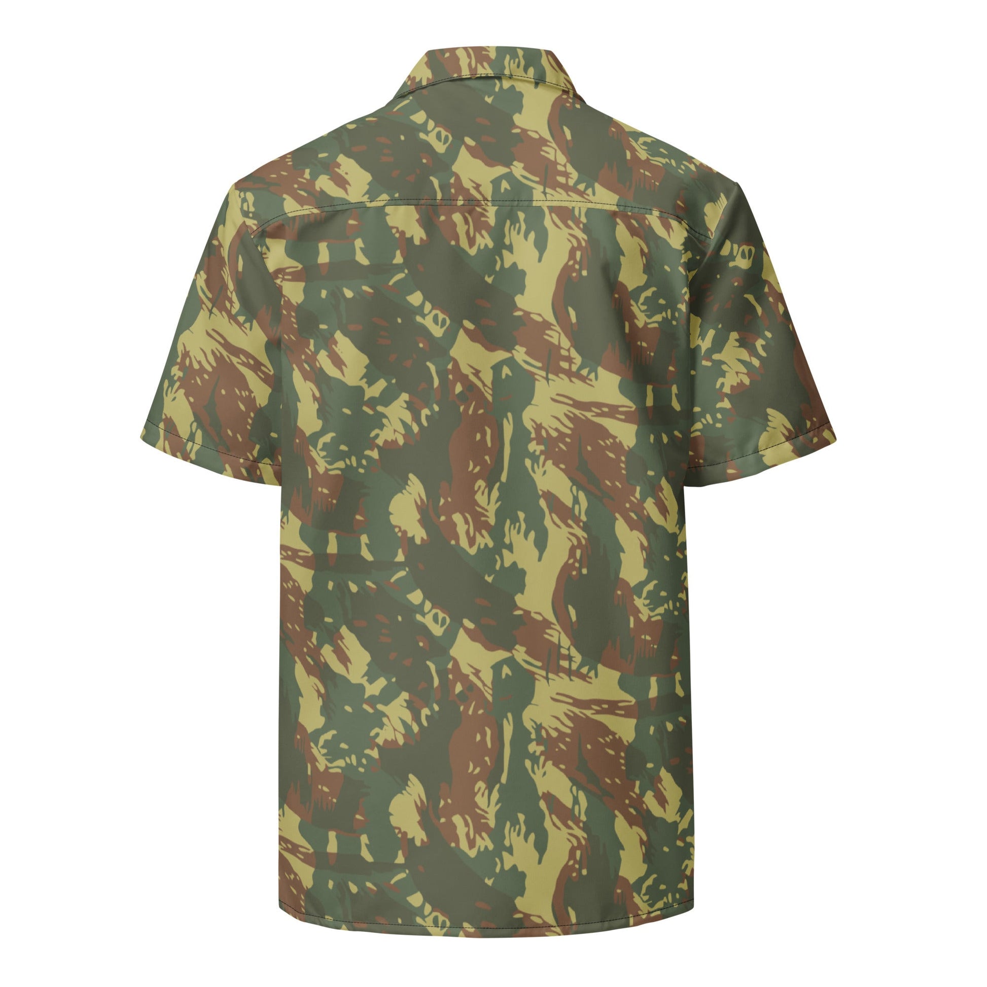 South African Transkei CAMO Unisex Short-Sleeve Button Shirt
