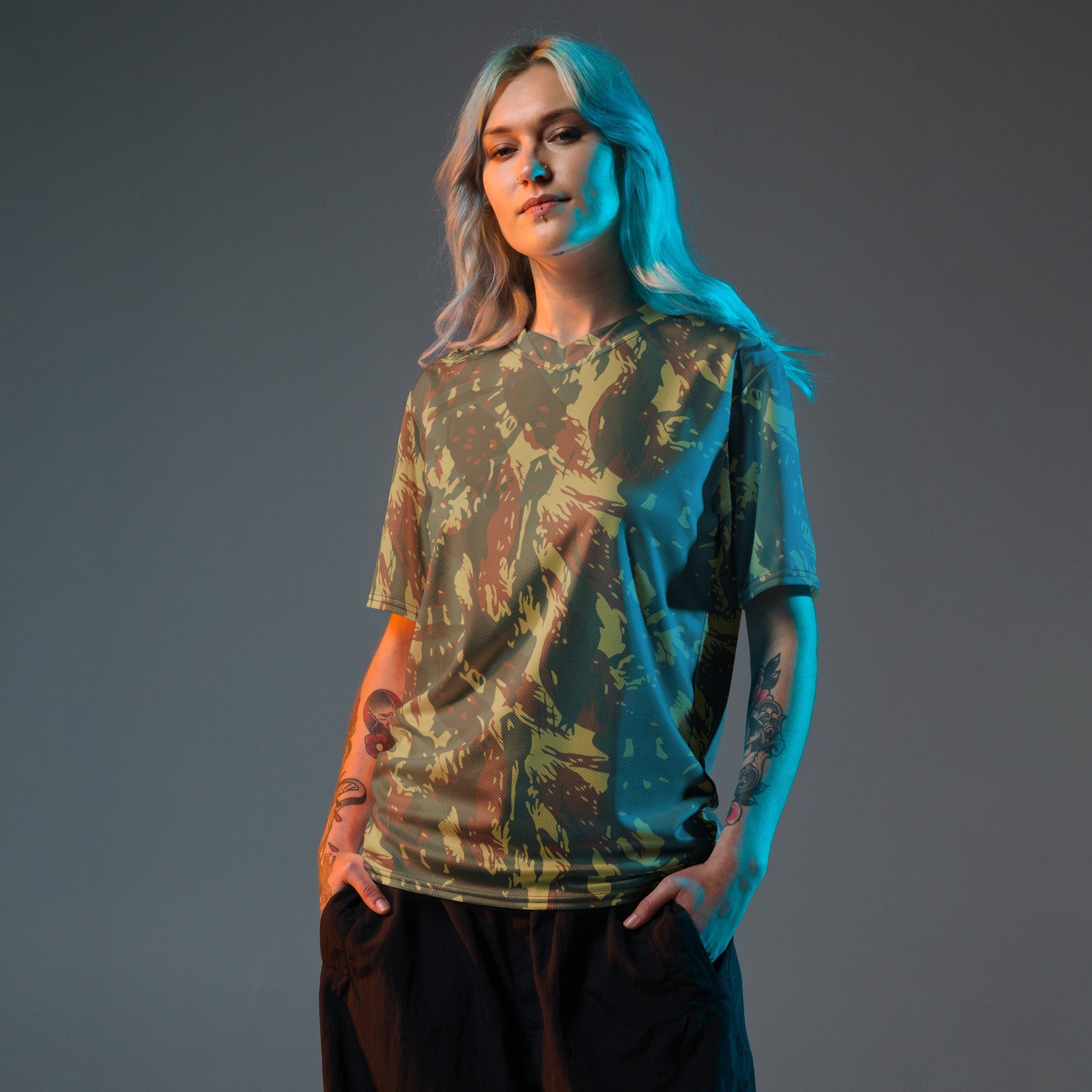 South African Transkei CAMO Unisex Sports Jersey