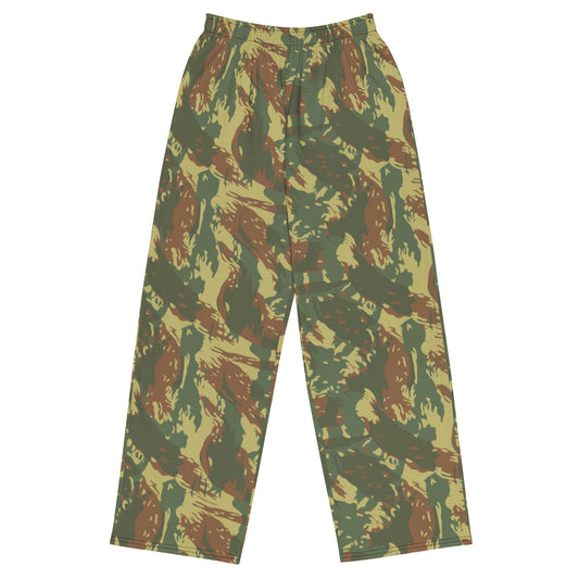 South African Transkei CAMO Unisex Wide-leg Pants - 2XS - Wide-Leg Leisure