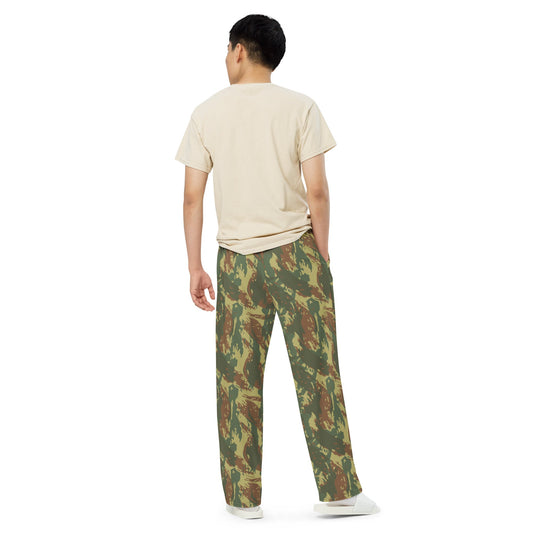 South African Transkei CAMO Unisex Wide-leg Pants - Wide-Leg Leisure