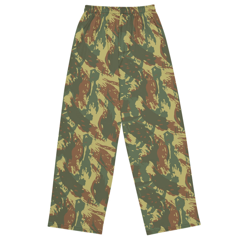 Brushstroke Transkei South African CAMO Unisex Wide-leg Pants - Leisure