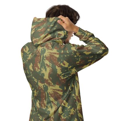 South African Transkei CAMO Unisex Zip Hoodie