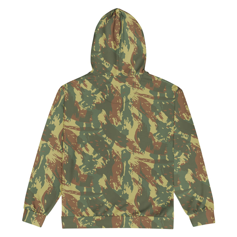 Brushstroke Transkei South African CAMO Unisex Zip Hoodie