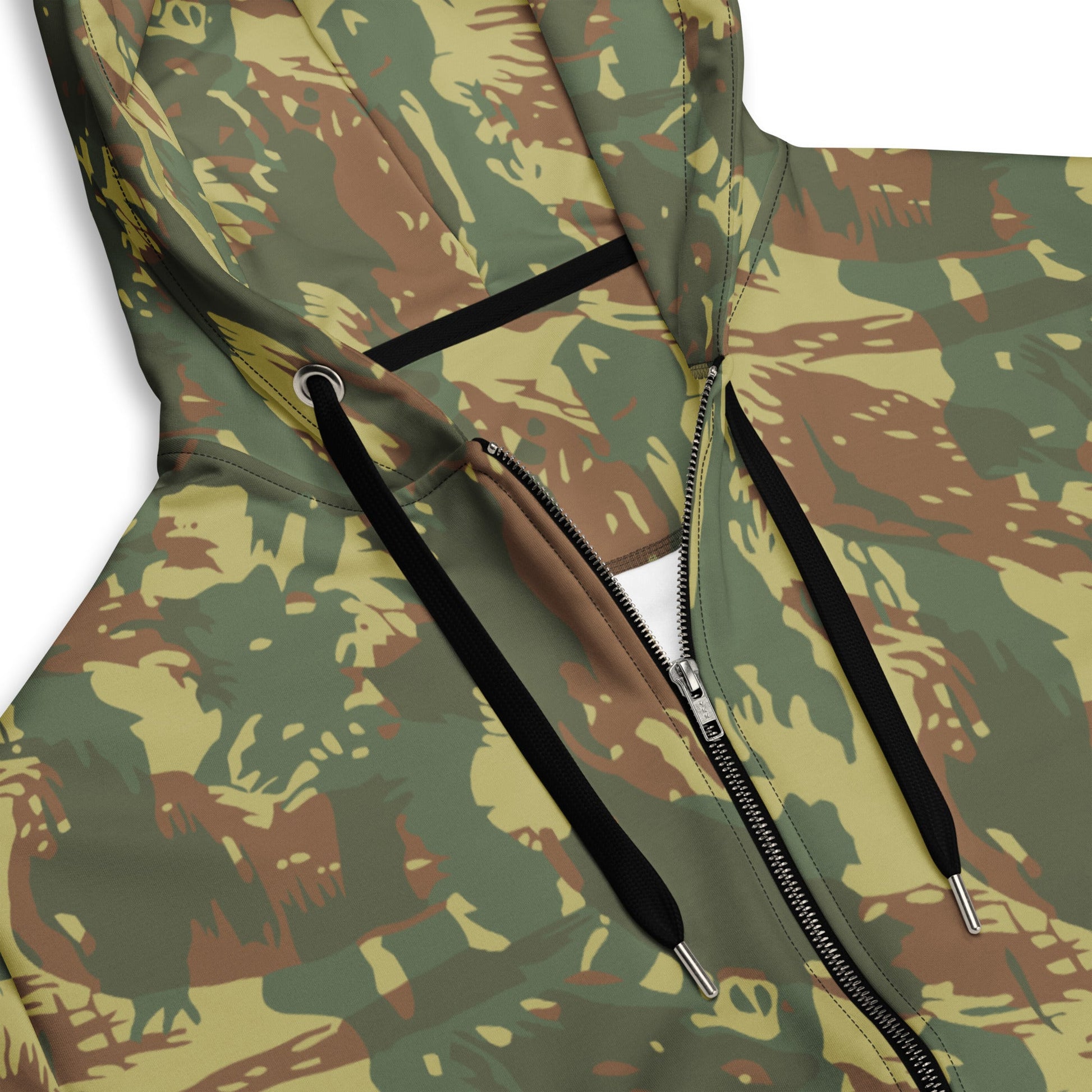 South African Transkei CAMO Unisex Zip Hoodie