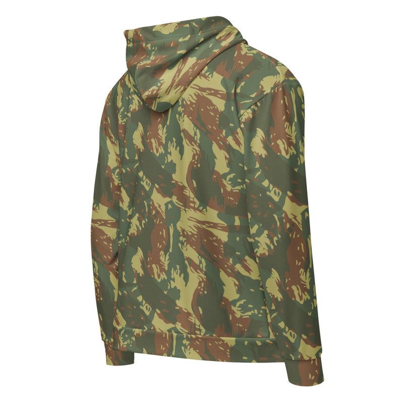 Brushstroke Transkei South African CAMO Unisex Zip Hoodie
