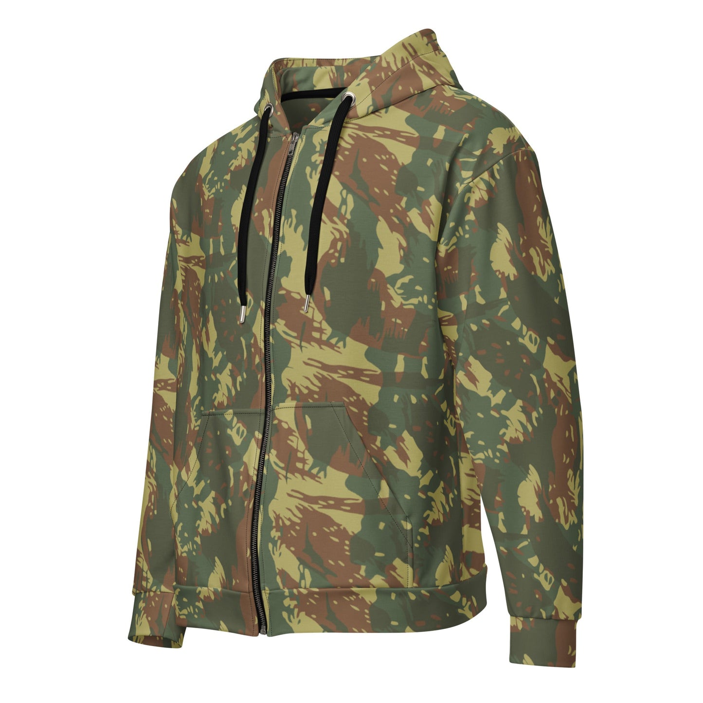 South African Transkei CAMO Unisex Zip Hoodie