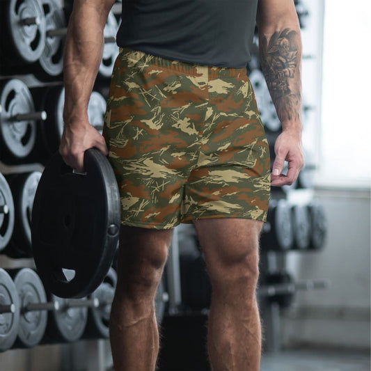South African South West Africa Police (SWAPOL) KOEVOET CAMO Men’s Athletic Shorts - 2XS