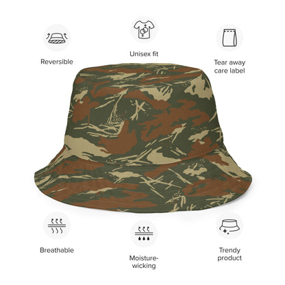 South African West Africa Police (SWAPOL) KOEVOET CAMO Reversible bucket hat - Bucket Hat