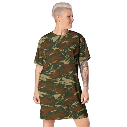 South African West Africa Police (SWAPOL) KOEVOET CAMO T-shirt dress - 2XS - Womens T-Shirt Dress