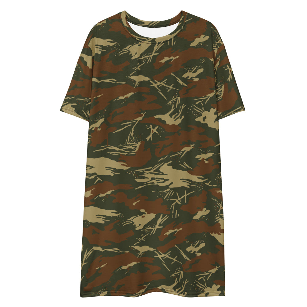 South African West Africa Police (SWAPOL) KOEVOET CAMO T-shirt dress - Womens T-Shirt Dress