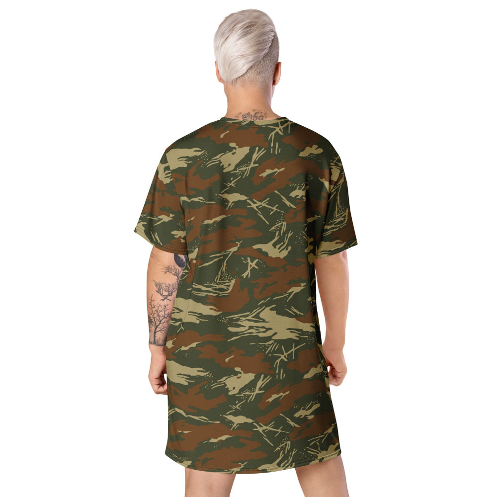 South African West Africa Police (SWAPOL) KOEVOET CAMO T-shirt dress - Womens T-Shirt Dress