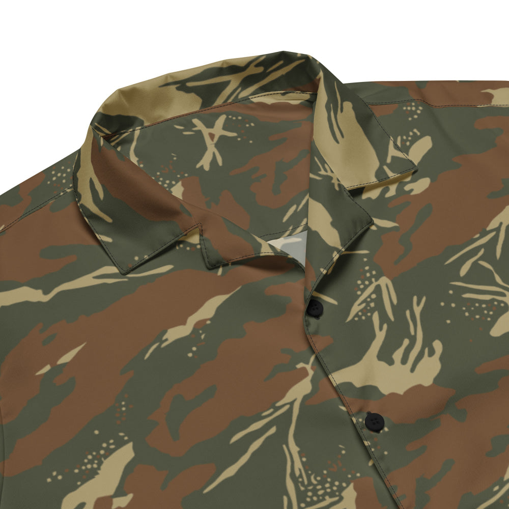 South African West Africa Police (SWAPOL) KOEVOET CAMO Unisex button shirt - Button Shirt