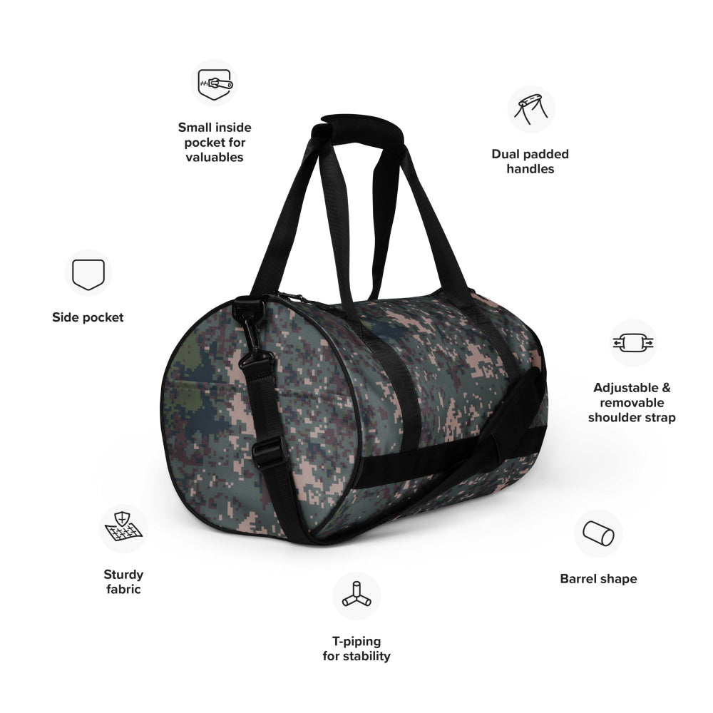 South Korean M100 Granite B Digital CAMO gym bag - Gym Bag