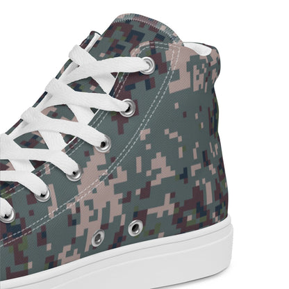 South Korean M100 Granite B Digital CAMO Men’s high top canvas shoes - Mens High Top Canvas Shoes