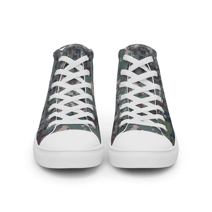 South Korean M100 Granite B Digital CAMO Men’s high top canvas shoes - Mens High Top Canvas Shoes