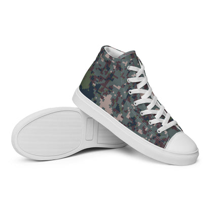 South Korean M100 Granite B Digital CAMO Men’s high top canvas shoes - Mens High Top Canvas Shoes