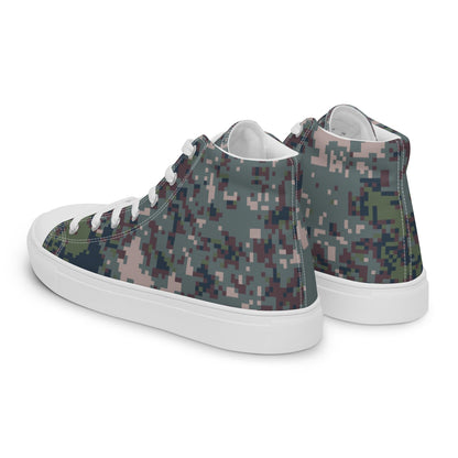 South Korean M100 Granite B Digital CAMO Men’s high top canvas shoes - Mens High Top Canvas Shoes