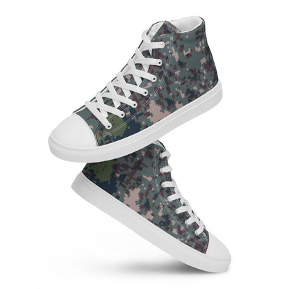 South Korean M100 Granite B Digital CAMO Men’s high top canvas shoes - Mens High Top Canvas Shoes