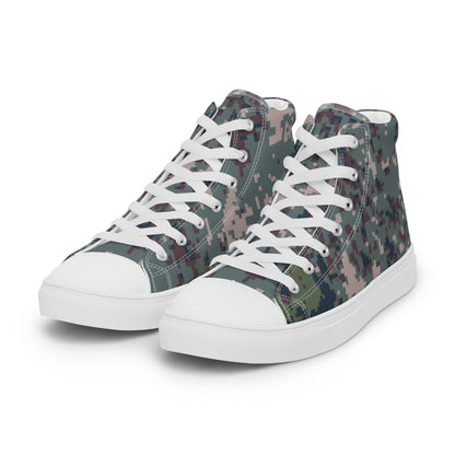 South Korean M100 Granite B Digital CAMO Men’s high top canvas shoes - Mens High Top Canvas Shoes