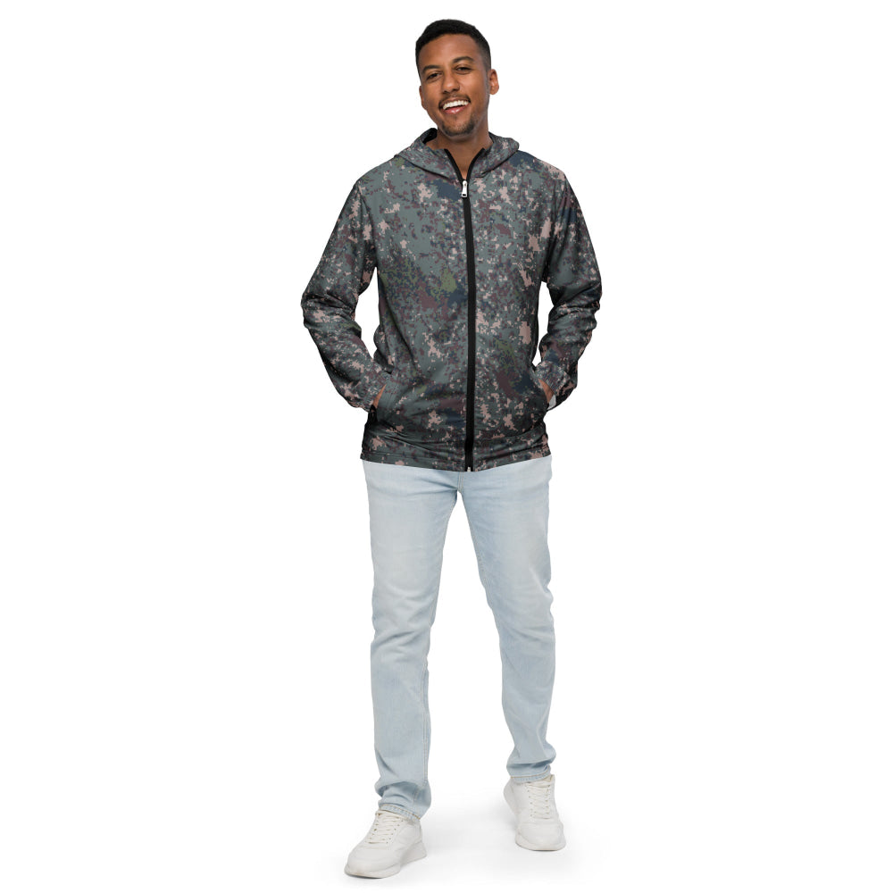 South Korean M100 Granite B Digital CAMO Men’s windbreaker - Mens Windbreaker