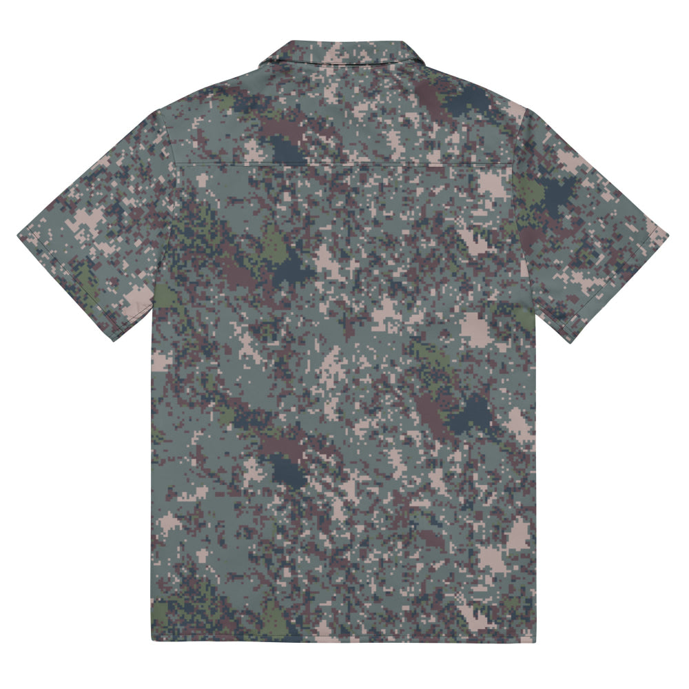 South Korean M100 Granite B Digital CAMO Unisex button shirt - Button Shirt