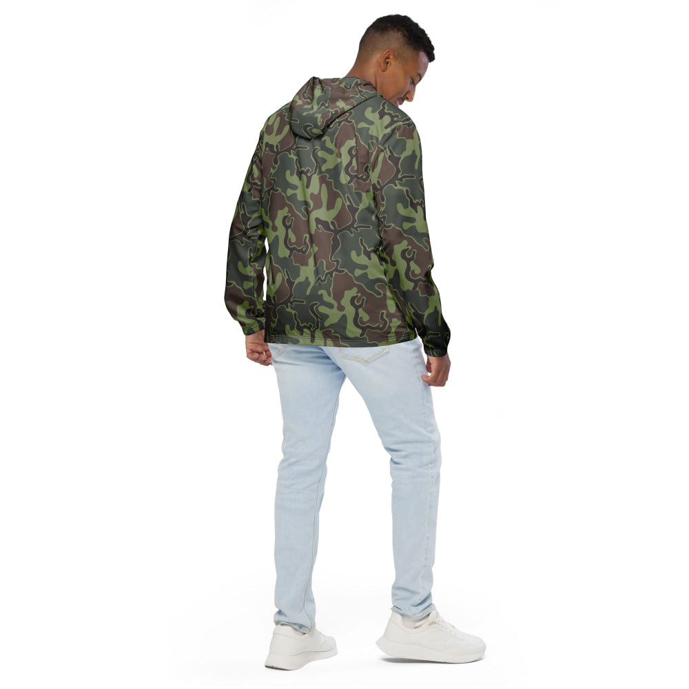 South Korean Marine Corps Puzzle CAMO Men’s windbreaker - Mens Windbreaker