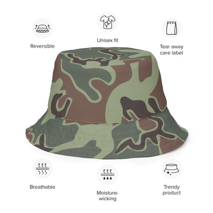 South Korean Marine Corps Puzzle CAMO Reversible bucket hat - Bucket Hat