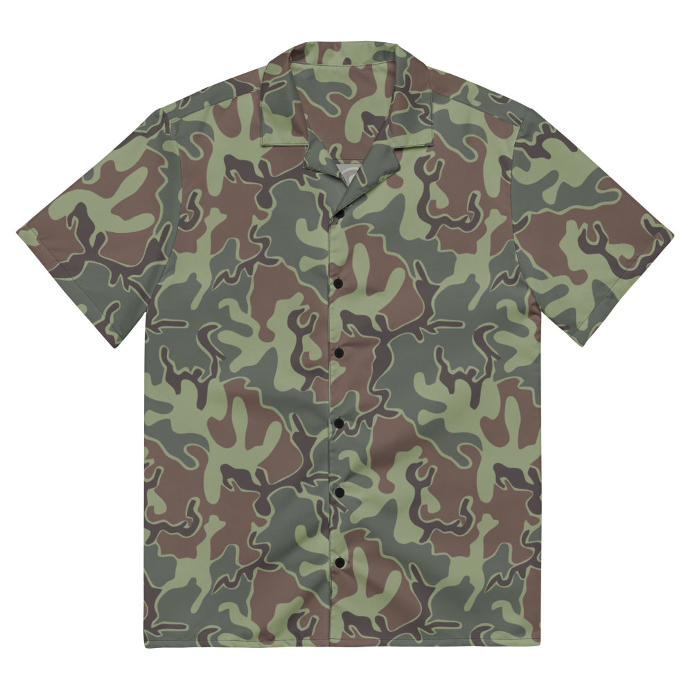 South Korean Marine Corps Puzzle CAMO Unisex button shirt - 2XS - Button Shirt