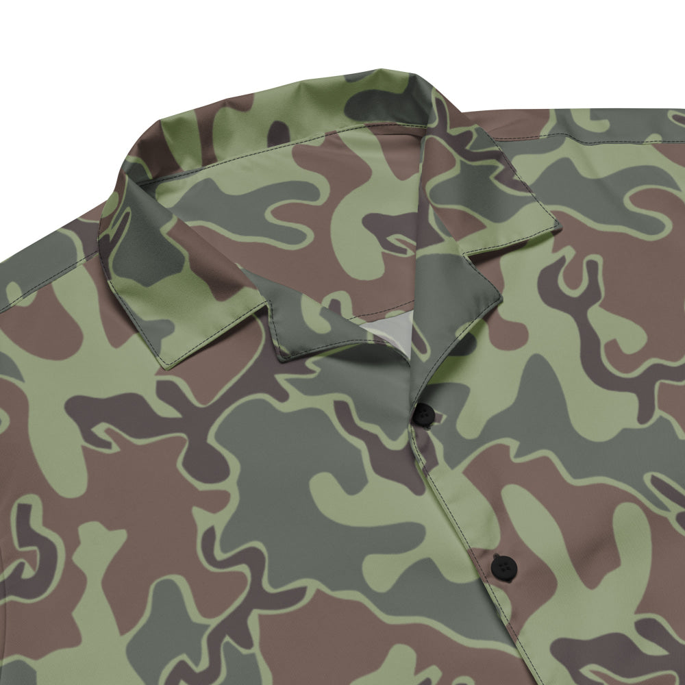 South Korean Marine Corps Puzzle CAMO Unisex button shirt - Button Shirt