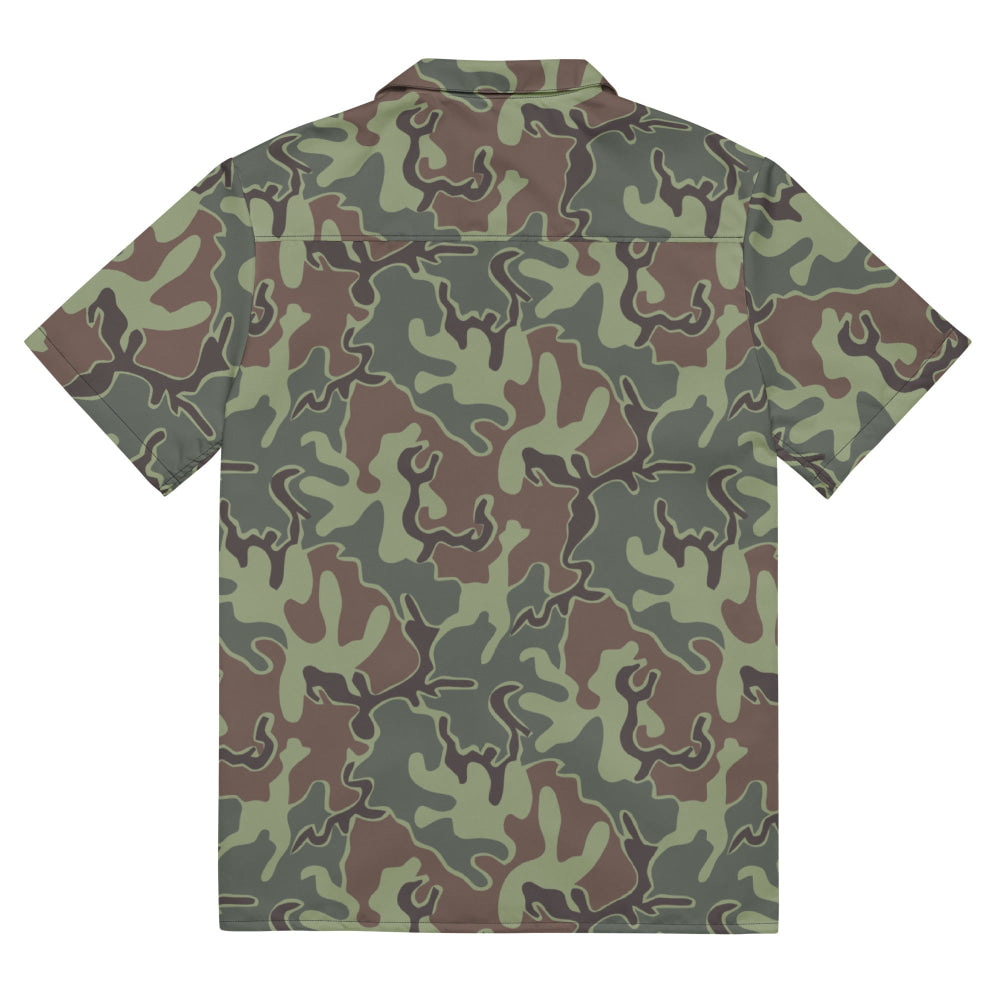 South Korean Marine Corps Puzzle CAMO Unisex button shirt - Button Shirt